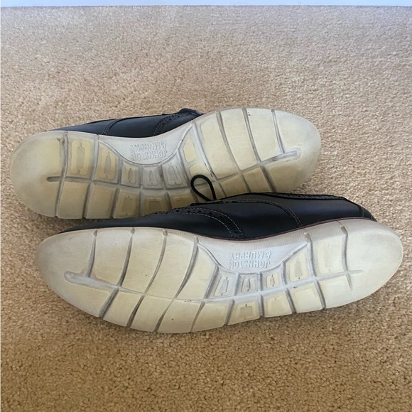 Johnston and Murphy Black Oxford style men’s shoes - Picture 6 of 7